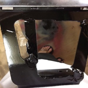Lol fixed my res bracket. Ghetto fab creations.