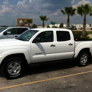 2013 Tacoma Driver Front 3/4