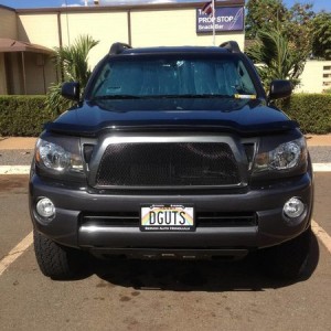 Before and After Raptor style Grille