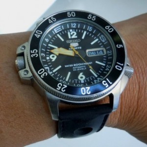 My super tough Seiko Diver 'Shark' watch