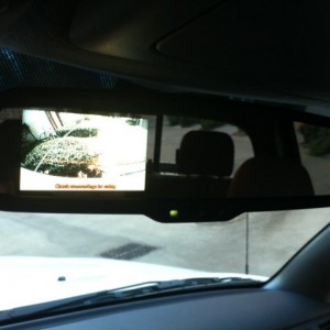 2013 OR Mirror reverse camera