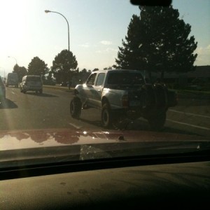 120th and vrain in Broomfield, Co. Damn well done truck.