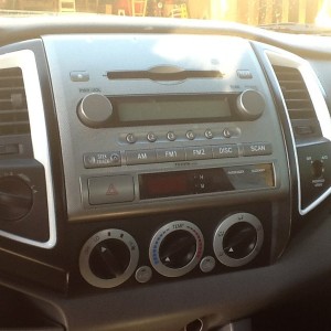 dash trim painted