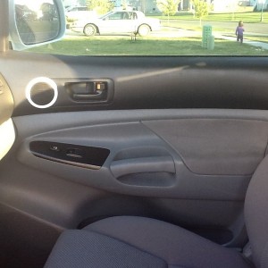 door trim painted