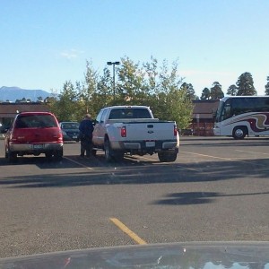 This lady just took 4 spaces. Really people? WTF This picture message or vi