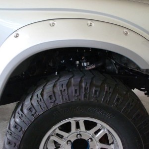 ride height, with fender and flare