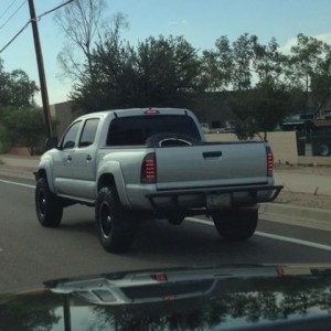 Spotted at university and McClintock. You're behind me right now