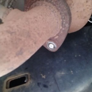 Wtf ...can I drill out and put a bolt?
