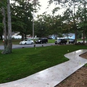 Laid some sod time for some beers.
