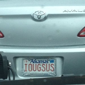 So we're writing IOU's now?
