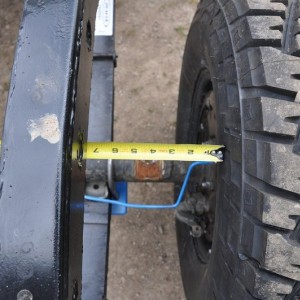 frame to tire