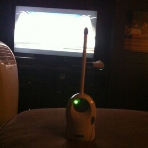 Sports center and waiting for the baby to wake up. 