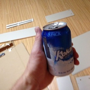 Between Ikea's step 9 & 10 is step 9.5 .......better known as step