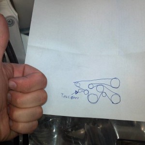 serpentine belt change2