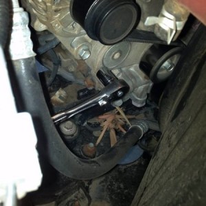 serpentine belt change 3