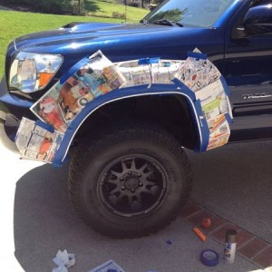 dipping!