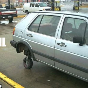 Fail spare tire