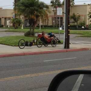 On the way to school. How to have nothing and still keep going...