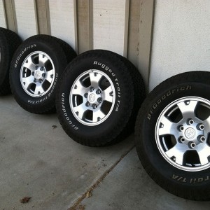 TRD Offroad Alloys & Tires