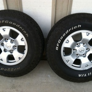 TRD Offroad Alloys & Tires