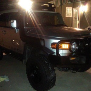 Finally finished installing the ARB bumper, Warn winch, Safari Snorkel, Kin
