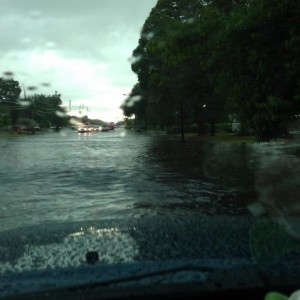 little street flooding