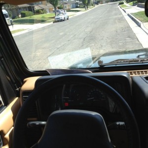 Driving my GF's jeep