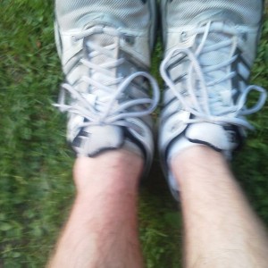 My sprained/hairline fractured ankle from a few months ago :/