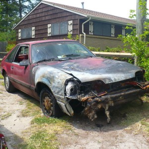 1990 Mustang LX- Exploded