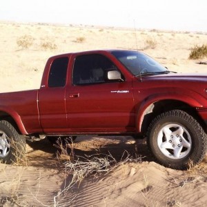 Tacoma in the desert.