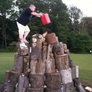 Soon to be a good bon fire