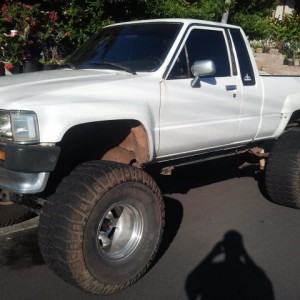 Lifted 1986 Pickup Xtra Cab