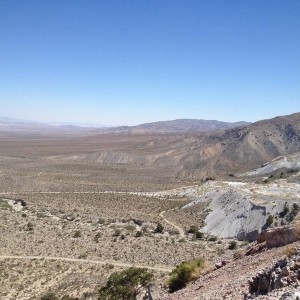 high up