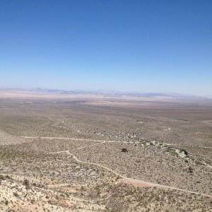 high up