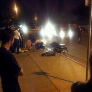 Another idiot drunk driver getting arrested after wrecking