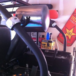 Yeah buddy! Marine speakers on the roll cage. :)