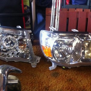 old head light VS new head light