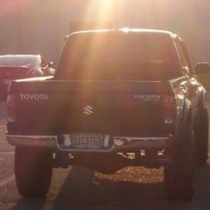 Didn't know Toyota made a Suzuki Tacoma?