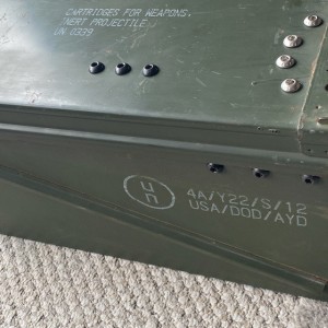 ammo box storage can