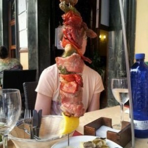 Lunch in Sevilla. Stuff was delicious
