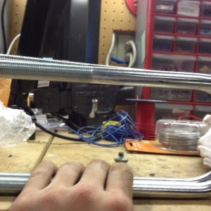 Can I bend this back one in a vice to straighten it? It won't fit in m