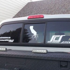 Finally got the Cali roots decal on.