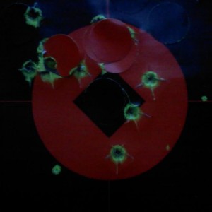 Last 2 groups of 3 at 100yds.