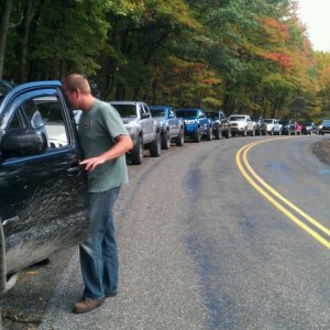 Lining em up at Centralia