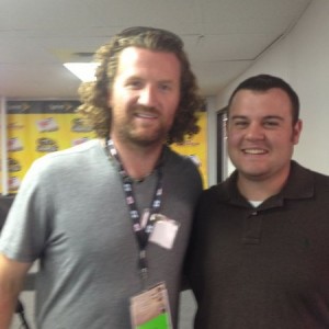 Was chillin with Scott Hartnell today