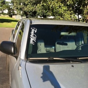 windshield decal for tacomaworld