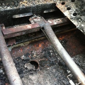 F... Grill broken