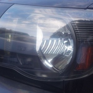 Restored headlights