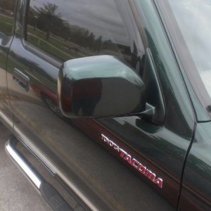 Color matched mirror