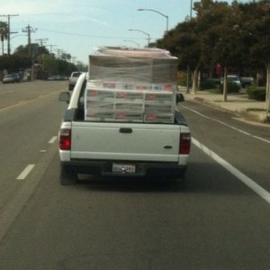 Dude your mud flaps are dragging!